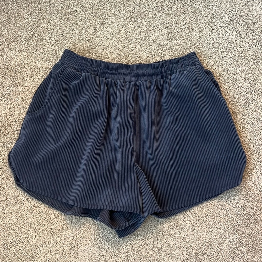 Wild Fable Navy Corduroy Shorts